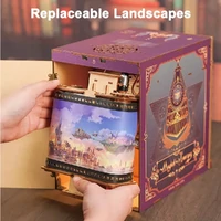 Magical Journey Infinity Train Cabin 3D Book Nook Kit additional image