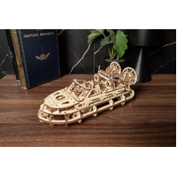 UGears Rescue Hovercraft Wooden Model Kit additional image