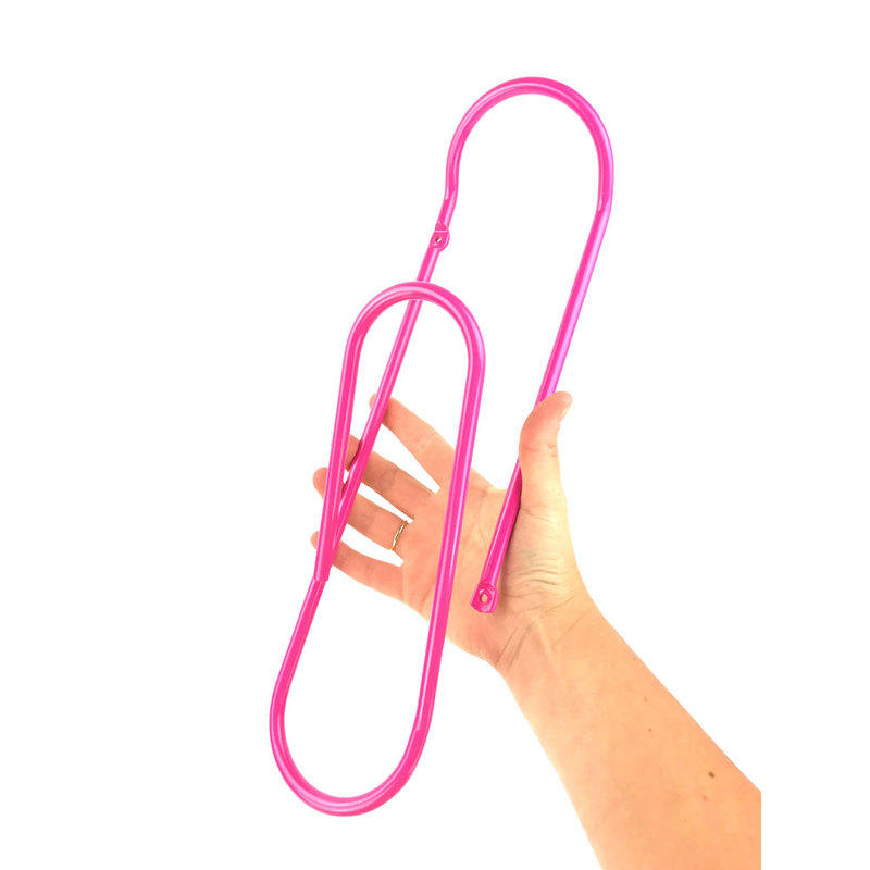 Giant Paper Clip Hook  Generic wall hooks have become a thing of the past!