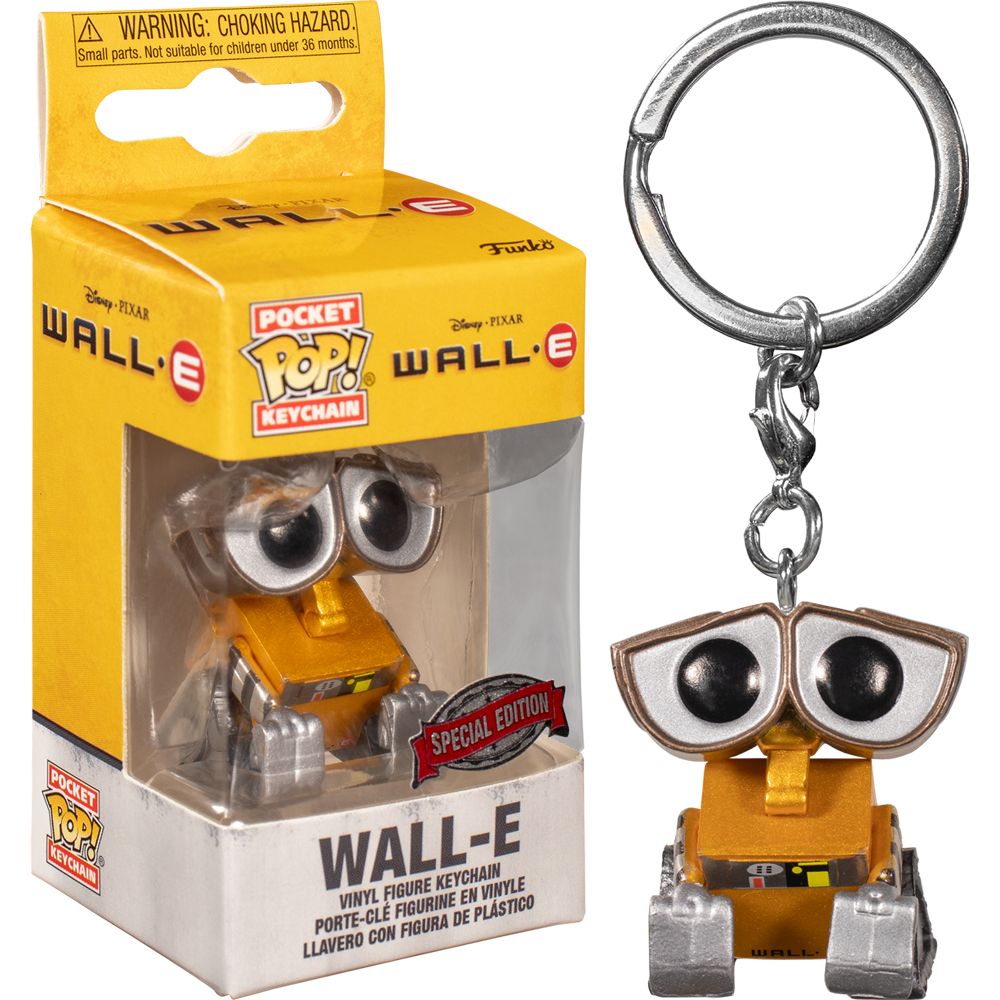 WallE Exclusive Pocket Pop Keychain "I don't want to survive, I want