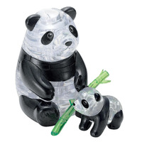 3D Pandas Crystal Puzzle