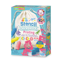 4M KidzMaker Stencil Backpack Printing main image