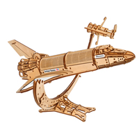 UGears NASA Space Shuttle Discovery Wooden Kit main image