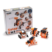 8 in 1 Solar Educational Robot Kit main image