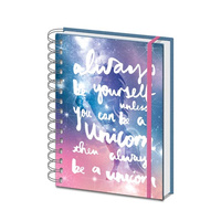 Always Be a Unicorn A5 Notebook main image