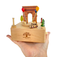Arc de Triomphe Wooden Music Box main image