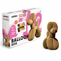 Balloon Dog 3D Cardboard Puzzle