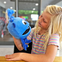 Blue Baby Monster Puppet main image