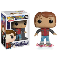 BTTF Marty McFly Pop Vinyl with Hoverboard main image