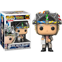 Back to the Future Doc with Helmet Pop Vinyl Figure main image