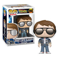 Back to the Future Marty with Sunglasses Pop Vinyl Figure main image
