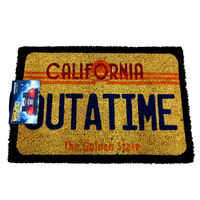 Back to the Future Outatime Door Mat main image