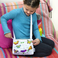 Colour and Learn Butterfly Crossbody Bag