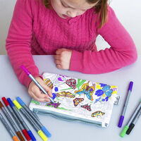 Colour and Learn Butterfly Pencil Case main image