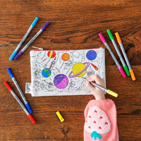 Colour and Learn Space Explorer Pencil Case main image