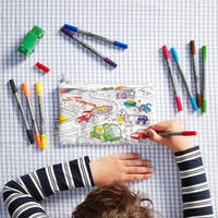 Colour and Learn Working Wheels Pencil Case