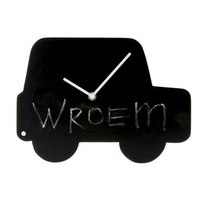 Chalkboard Car Wall Clock main image
