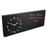 Chalk Board Wall Clock main image