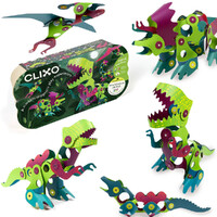 Clixo Dino Adventure Pack 36pcs