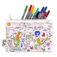 Colour and Learn Mermaid Pencil Case main image