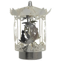 Cat and Moon Carousel Tealight Candle main image