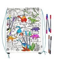 Colour and Learn Dinosaur Backpack