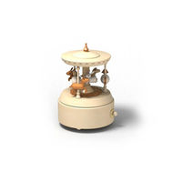 Carousel Wooden Musical Box main image