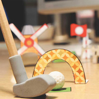 Crazy Golf Stationery Set main image
