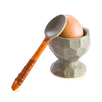 Caveman Egg Cup and Spoon main image