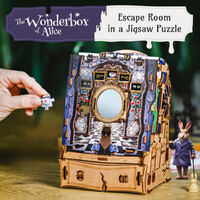 Cluepuzzle Wonderbox of Alice Jigsaw Puzzle Box