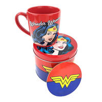 DC Comics Wonder Woman Mug and Coaster Set main image