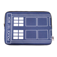 Doctor Who Tardis Blue Laptop Case main image