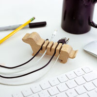 Doggy Wooden Cable Organiser main image