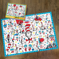 Dr Seuss Cat in the Hat Collage 1000pc Jigsaw Puzzle main image