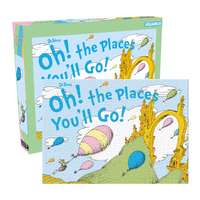 Dr Seuss Oh The Places You'll Go 1000pc Jigsaw Puzzle
