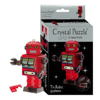 3D Tin Robot Crystal Puzzle main image
