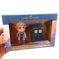 Doctor Who 13th Doctor and Tardis Vinyl 2 Pack main image
