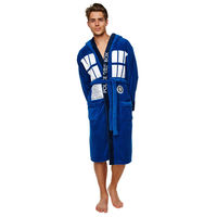 Doctor Who Tardis Fleece Robe with Hood main image