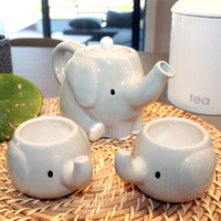 Elephant Family Tea Set