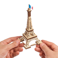 UGears Eiffel Tower Mini Wooden Model Kit