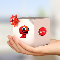 EXPRESSALO Greeting Figure Love main image