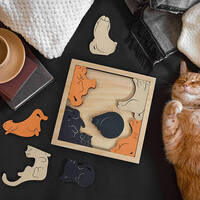 Kitty Corner Wooden Puzzle main image