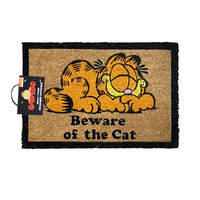 Garfield Beware Of The Cat Door Mat main image