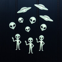Glow in the Dark Aliens