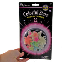 Glow in the Dark Colourful Stars main image