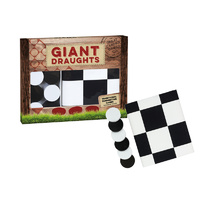 Garden Games Giant Draughts main image