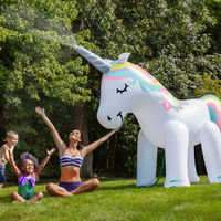 Ginormous Unicorn Yard Sprinkler main image