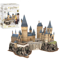 Harry Potter Hogwarts Castle 197pc 3D Paper Model Kit main image