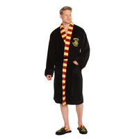 Harry Potter Hogwarts Fleece Bathrobe