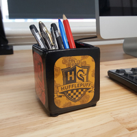 Harry Potter Crests Square Pen Pot